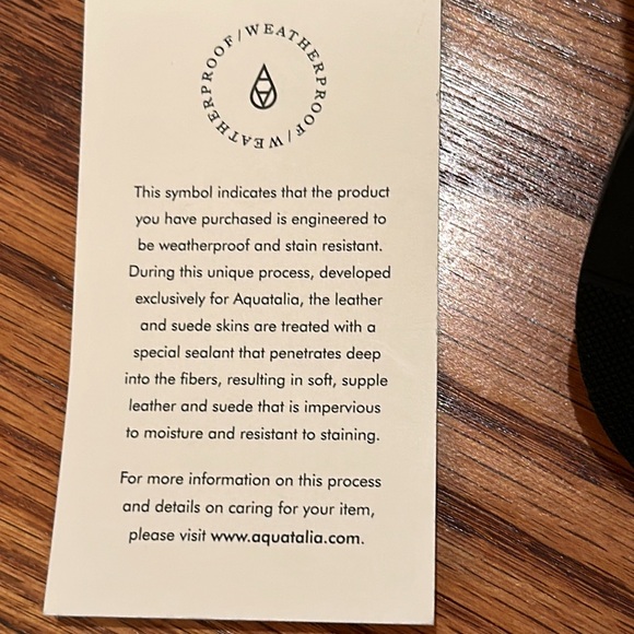 Aquatalia leather/sheerling slippers;slides. Luxury brand Made In Italy 7.5 NWT - Picture 8 of 11